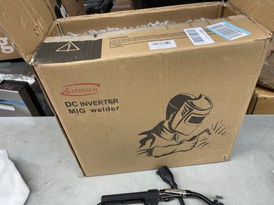 S Simder MIG-120Y 140Amp 110V 220V Gasless MIG/Stick 2 in 1 Welder- new in box