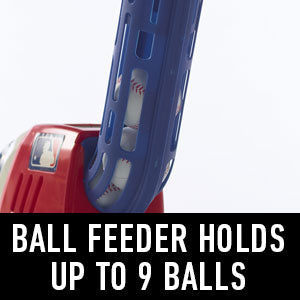 Franklin Sports Kids Pitching Machine - Plastic Baseball Pitching Machine for Kids Batting Practice - MLB Power Pitcher with Adjustable Speeds**New in box**