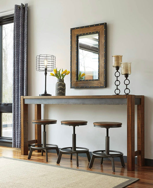 Signature Design by Ashley Furniture Torjin Urban Counter Height Dining Room Table, Two-tone Brown- NEW IN BOX!!!!
