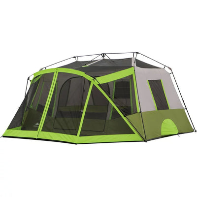 Ozark Trail 9 Person 2 Room Instant Cabin Tent with Screen Room**New in Box**