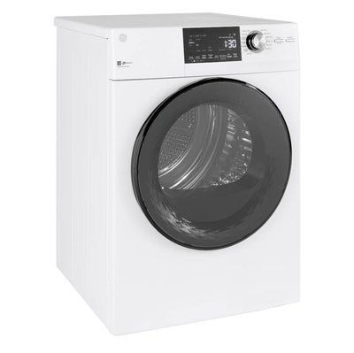 GE - 4.3 Cu. Ft. 14-Cycle Electric Dryer - White!  -Brand new out of the box (Does have a very small indent on bottom left corner, photos shown)