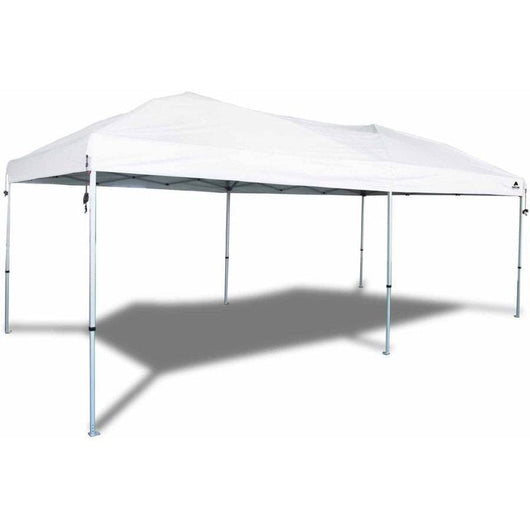 Ozark Trail 20' x 10' Straight Leg (200 Sq. ft Coverage), White, Outdoor Easy Pop up Canopy! NEW!