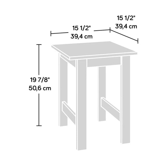 Sauder Beginnings Side Table, Espresso Finish**New in box**