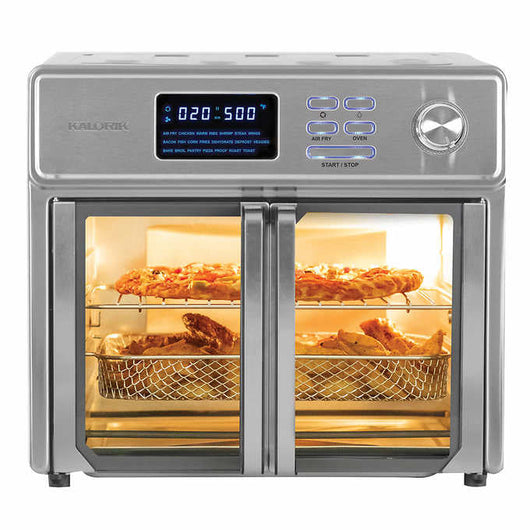 Kalorik 26-Quart Digital Maxx Air Fryer Oven with 7 Accessories!  - slightly used