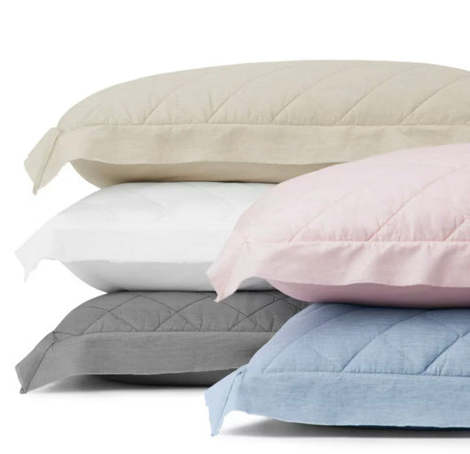 Gap Home Washed Frayed Edge Organic Cotton Quilt, Full/Queen, White- NEW!!!