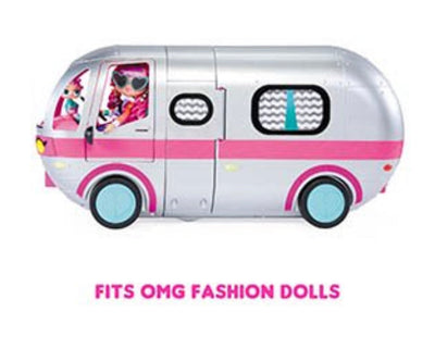 LOL Surprise Omg Glamper with 55+ Surprises Fully-Furnished with Light up Pool- NEW IN BOX!!!