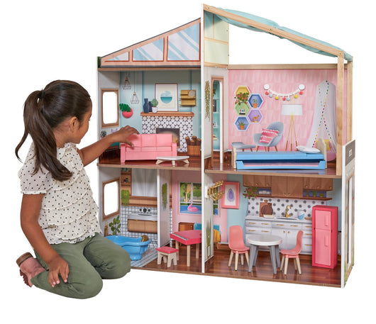 Kidkraft Magnetic Makeover Dollhouse (new in the box)