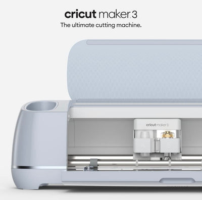 Cricut Maker 3 - Smart Cutting Machine, 2X Faster & 10X Cutting Force, Matless Cutting with Smart Materials, Cuts 300+ Materials, Bluetooth Connectivity, Compatible with iOS, Android, Windows & Mac- new in box
