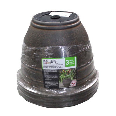 Southern Patio 14.5'' Inch Hudson Planter 3 Pack**New in Box**