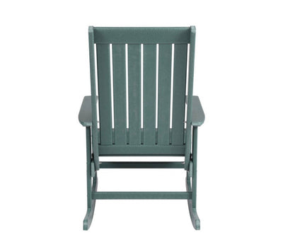Ez-Care Tek-Wood Adirondack Rocker - Hunter Green- NEW AND ASSEMBLED!!!!