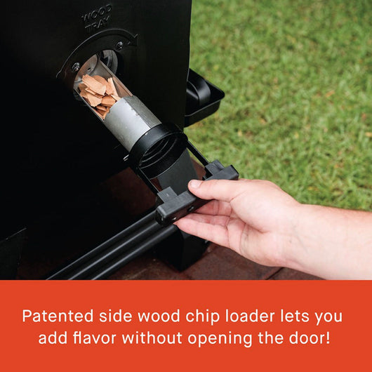 Master-built 30” Digital Electric Smoker w/ Window and Legs, Black!! NEW IN BOX!!