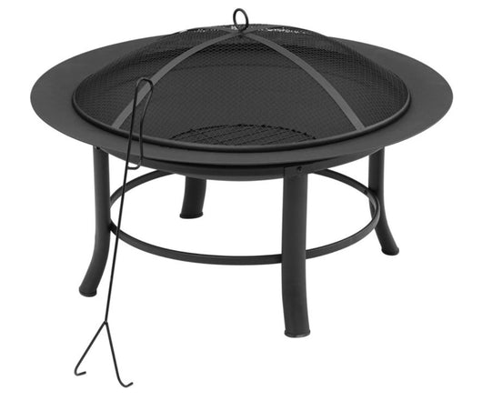 Mainstays 28" Fire Pit with PVC Cover and Spark Guard- **New in box**