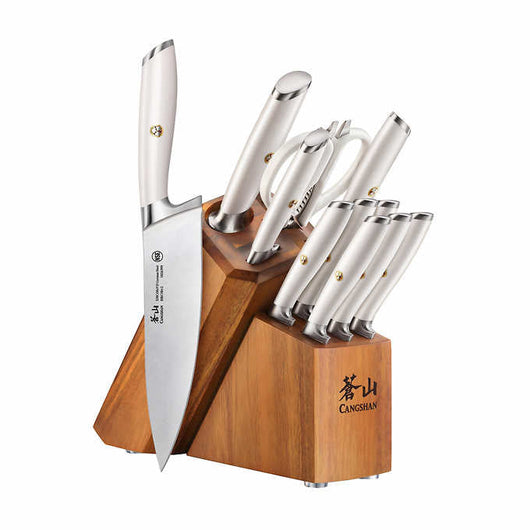 Cangshan L Series 12-Piece German Steel Forged Knife Set (in the box but has minor scratches)