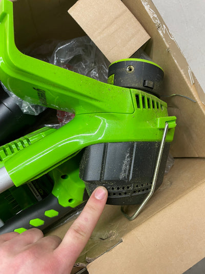Greenworks 40 Volt Straight Shaft String Trimmer**used once**