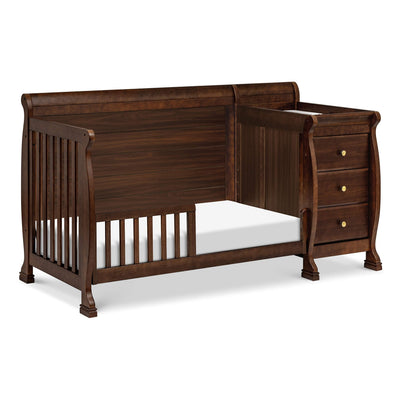 DaVinci Kalani 4-in-1 Convertible Crib and Changer Combo in Espresso**New in box**