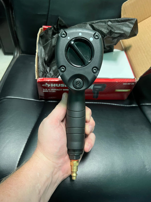 Husky 800 ft./lbs. 1/2 in. Impact Wrench!! USED ONCE, VERY CLEAN!!