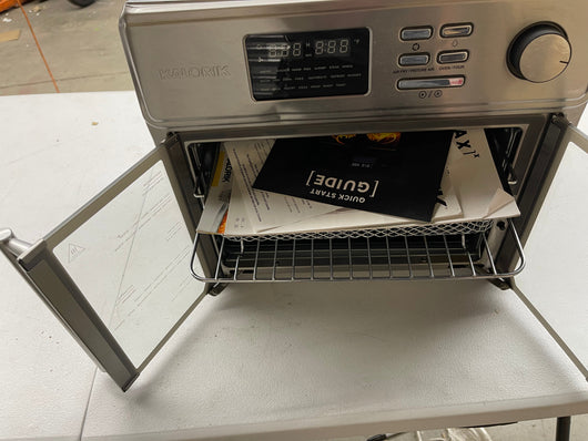 Kalorik 26-Quart Digital Maxx Air Fryer Oven with 7 Accessories!  - slightly used