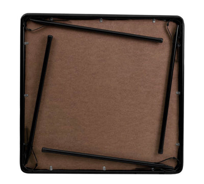 Flash Furniture Black Folding Card Table - Lightweight Portable Folding Table with Collapsible Legs- NEW IN BOX!!!