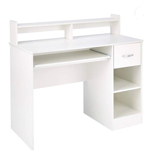 Rockpoint Kora Computer Desk with Keyboard Tray, White!! NEW IN BOX!!