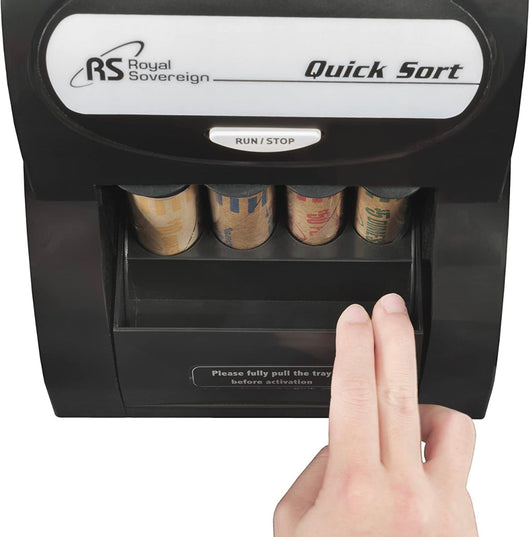 Royal Sovereign Electric Coin Sorter, Patented Anti-Jam Technology, 1 Row of Coin Counting - NEW OUT OF BOX!!!!