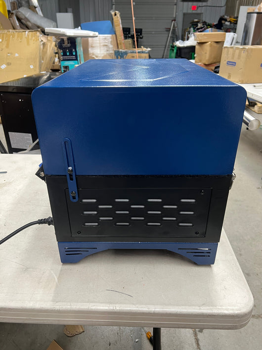 ASMOKE AS350 256-sg. in. Portable Wood Pellet BBQ Grill And Smoker Navy Blue- Used, Tested and Works Great!!!