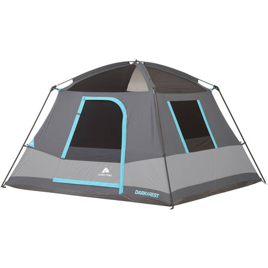 Ozark Trail 6-Person Dark Rest Cabin Tent w/Skylight Ceiling Panels**New**