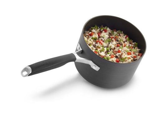 Select by Calphalon Hard-Anodized Nonstick 2.5-Quart Sauce Pan with Cover- NEW!!!!