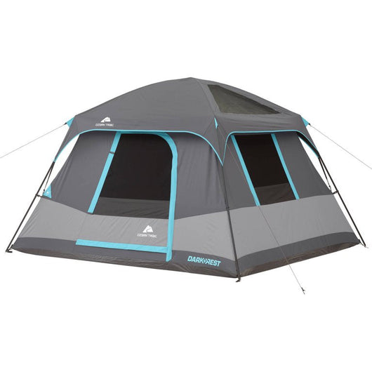 Ozark Trail 6-Person Dark Rest Cabin Tent w/Skylight Ceiling Panels**New**