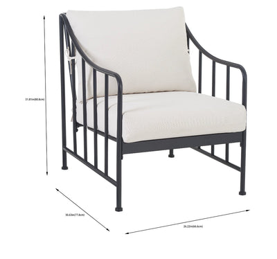 Better Homes & Gardens Aubrey 3-Piece Stationary Conversation Set Cream (new in the box)