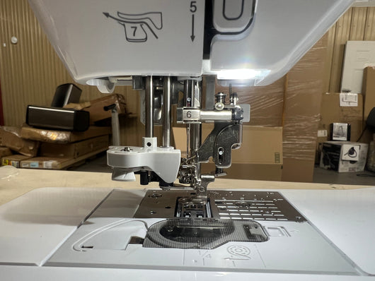 Brother Computerized Sewing and Embroidery Machine, Wireless LAN Connected, 193 Built-in Embroidery Designs, 241 Built-in Stitches, 3.7" LCD Touchscreen Display!! LIGHTLY USED(SOME MINOR ACCESSORIES ARE MISSING BUT MAJOR PARTS ARE ALL THERE)!!