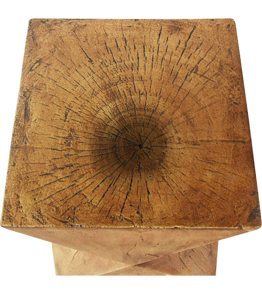 Christopher Knight Home Lux Outdoor Lightweight Concrete Accent Table, Natural- NEW OUT OF BOX!!!!