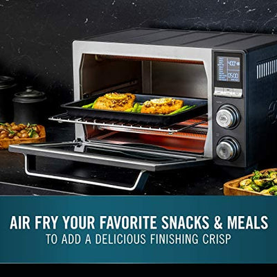 Calphalon Performance Air Fry Convection Oven, Countertop Toaster Oven, Bright Stainless Steel!- Used but very clean!!!!