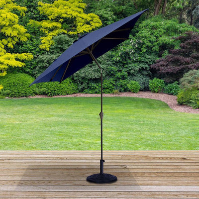 Sunbrella rectangle umbrella 7’x10’ Blue**New in Box**