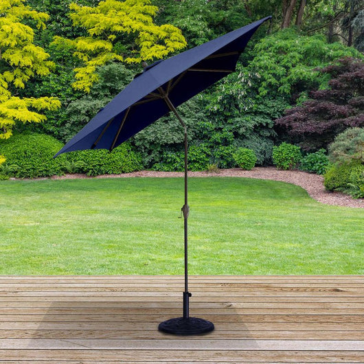 Sunbrella rectangle umbrella 7’x10’ Blue**New in Box**