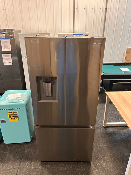 Samsung 22-cu ft French Door Refrigerator with Ice Maker (Fingerprint Resistant Stainless Steel) ENERGY STAR!  -Brand new out of the box