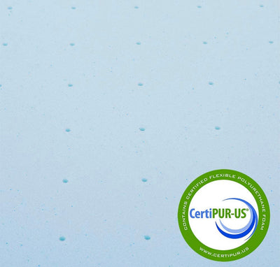 Best Price Mattress 1.5 Inch Ventilated Memory Foam Mattress Topper, Cooling Gel Infusion, CertiPUR-US Certified, King- NEW IN BOX!!