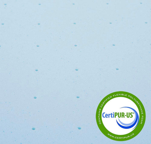 Best Price Mattress 1.5 Inch Ventilated Memory Foam Mattress Topper, Cooling Gel Infusion, CertiPUR-US Certified, King- NEW IN BOX!!