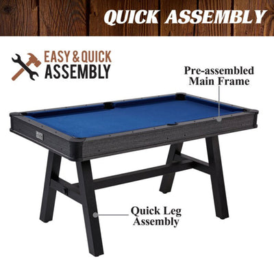 Barrington Billiard Harrison Collection 60" Pool Table- NEW IN BOX!!!