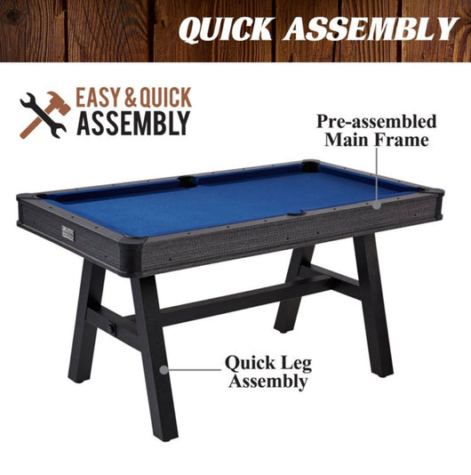 Barrington Billiard Harrison Collection 60" Pool Table- NEW IN BOX!!!
