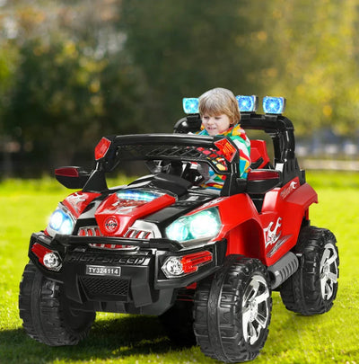 Costway 12V Kids Ride On Truck Car SUV MP3 RC Remote Control w/ LED Lights Music- NEW IN BOX!!!
