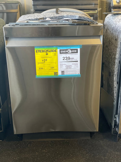 Samsung Whisper Quiet 39 dB Dishwasher with Linear Wash Technology (Brand New Right out Of The Box - But Is lightly dented on the front from shipping, photos shown!)