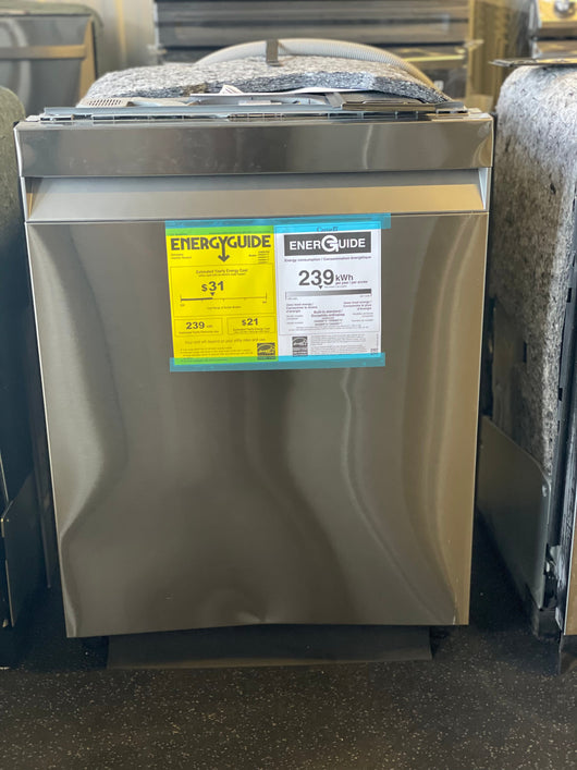 Samsung Whisper Quiet 39 dB Dishwasher with Linear Wash Technology (Brand New Right out Of The Box - But Is lightly dented on the front from shipping, photos shown!)