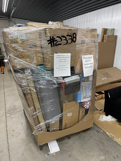 JUMBO LIQUIDATION PALLET- number 2338