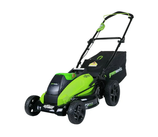 Greenworks 19" 40 Volt Battery Powered Push Walk-Behind Mower- NEW IN BOX! (Lawn Mower Only!