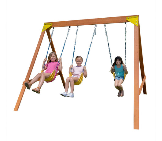 Sportspower Brooklyn Wooden Swing Set (new in the box)