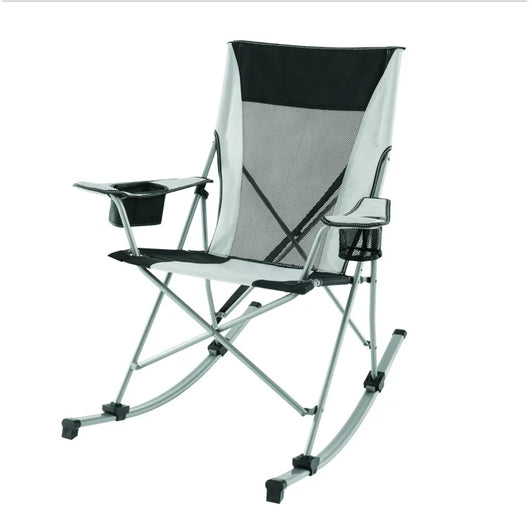 Ozark Trail Outdoor Tension Camp 2 in 1 Rocking Chair, White**New**