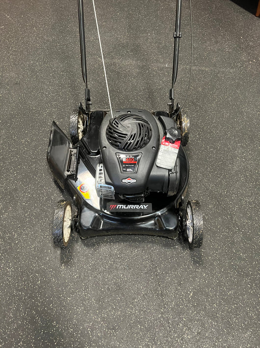 Murray 20 in. 125 cc Briggs & Stratton Walk Behind Gas Push Lawn Mower with 4 Wheel Height Adjustment and Prime 'N Pull Start!! USED, TESTED WORKS GREAT!!