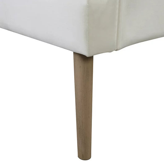 Better Homes & Gardens Barrel Accent Chair, Vanilla Dream Beige, Velvet Upholstery**New and assembled**