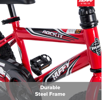 Huffy 16 Inch Rock It Boys Sidewalk Bike, Red- NEW AND ASSEMBLED!!!!