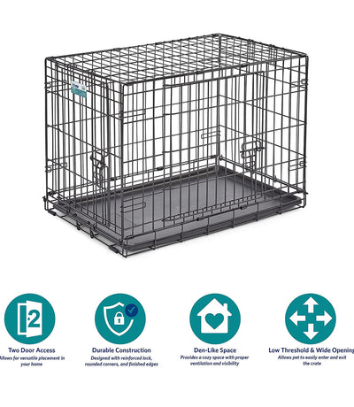 MidWest Homes for Pets Newly Enhanced Single & Double Door- NEW IN BOX!!!